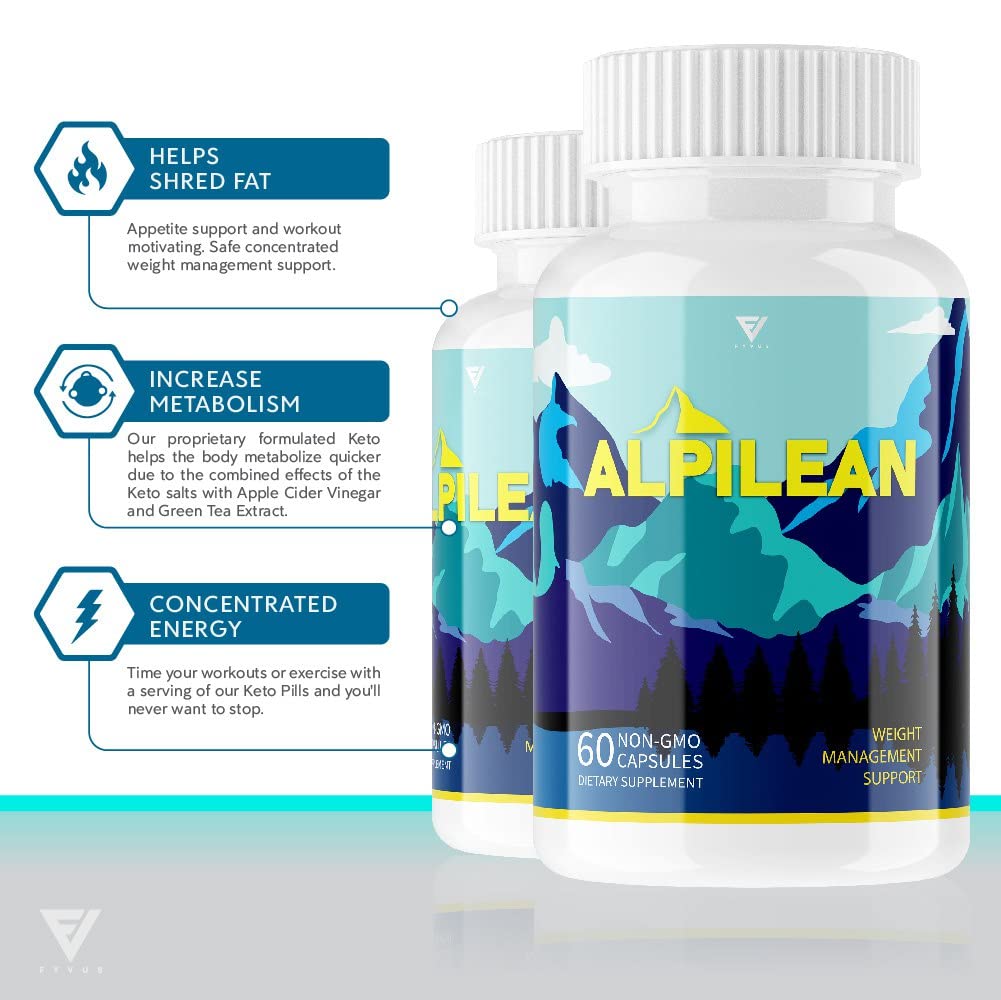 (2 Pack) Alpilean Max Weight Loss Capsules Supplement, Alpilean Ice Hack Support FyvusUS supplements