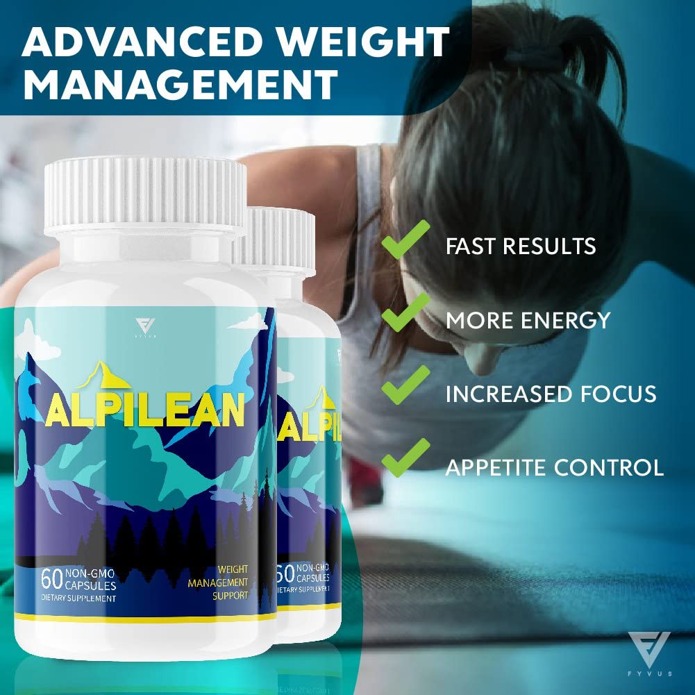 (2 Pack) Alpilean Max Weight Loss Capsules Supplement, Alpilean Ice Hack Support FyvusUS supplements