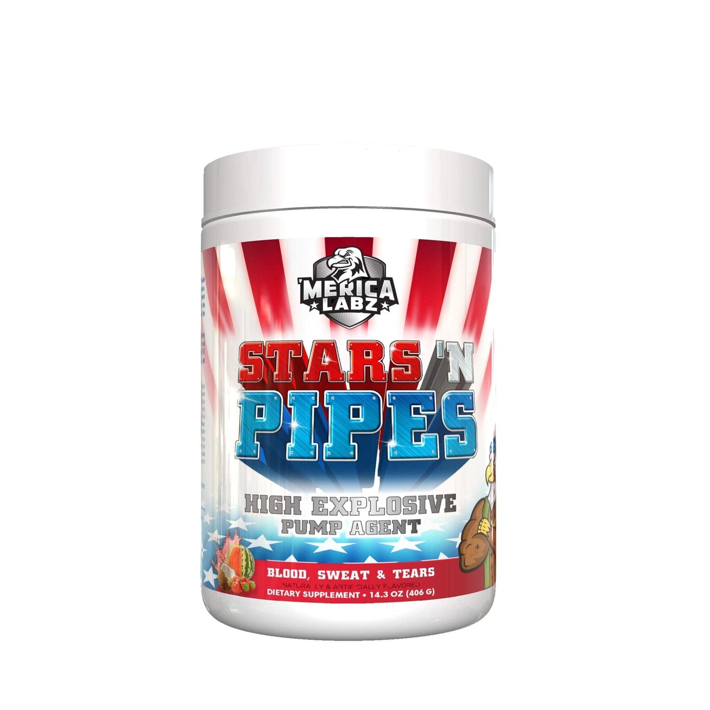 'Merica Labz Stars 'N Pipes - Blood Sweat and Tears Merica LabzUS supplements