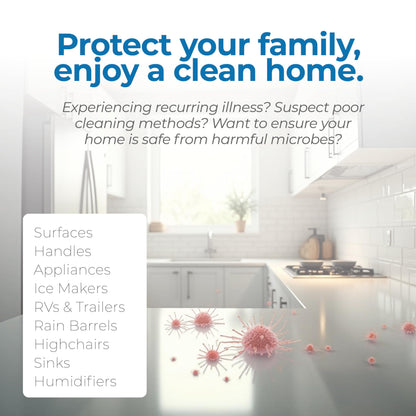 #1 Home, Kitchen, & Appliance Microbial Growth Test Kit – Simple DIY Screening for Bacteria, Mold, & Fungus – Know Your Home is Clean – Made in USA (1 Kit = 4 Bac + 4 Mold Tests) DetektUS supplements